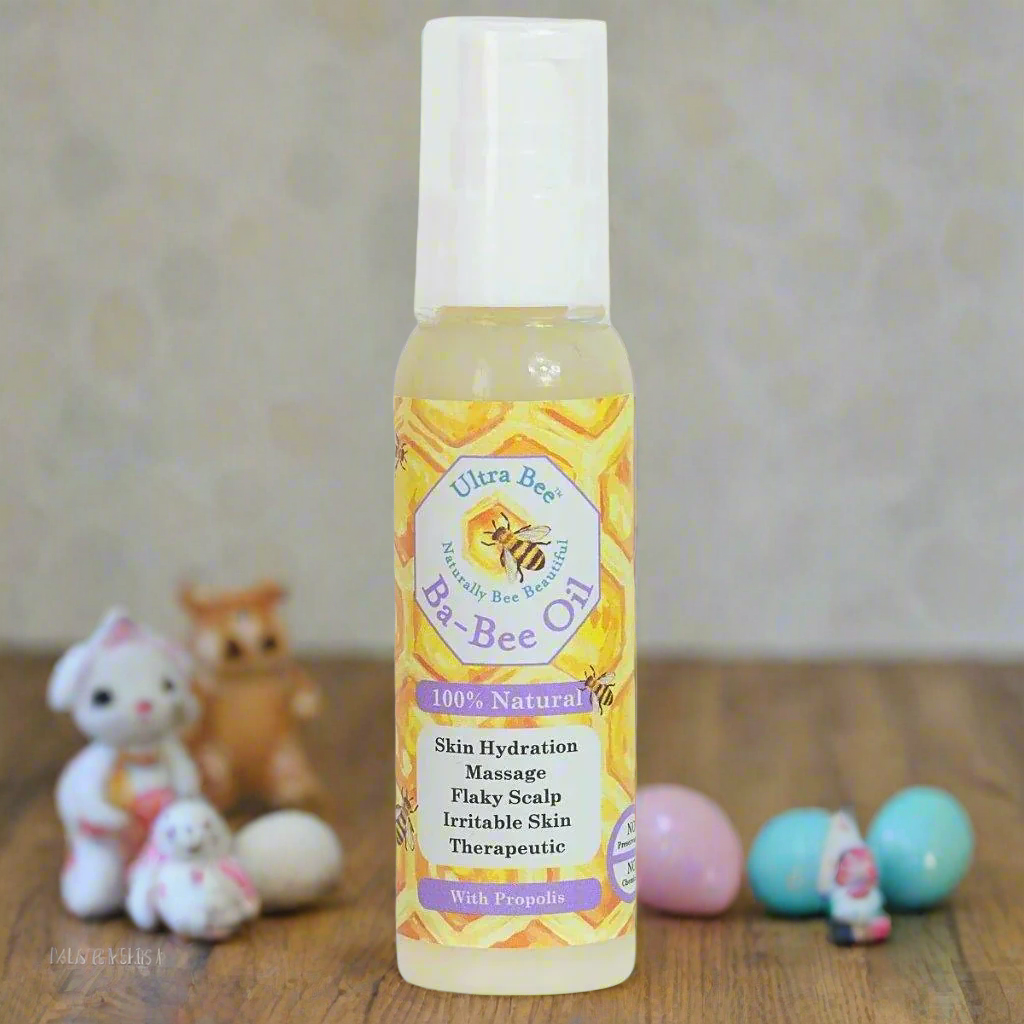 100% Natural  Gentle BaBee Oil Honey Coconut, Calendula & Lavender 100ml