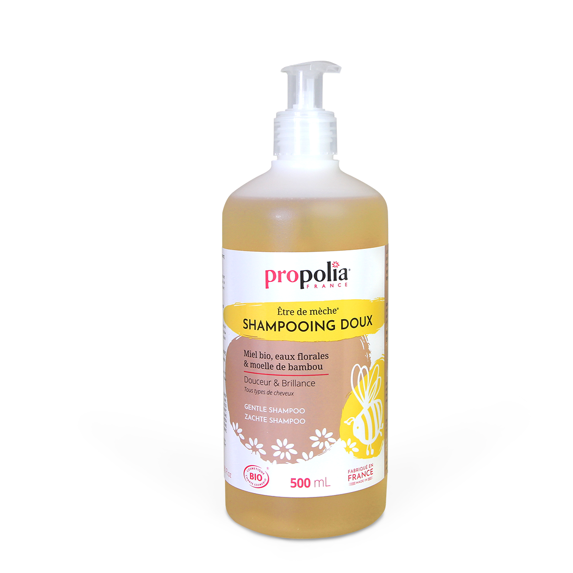 Organic Shampoo Honey & Bamboo Pith - SLS Free