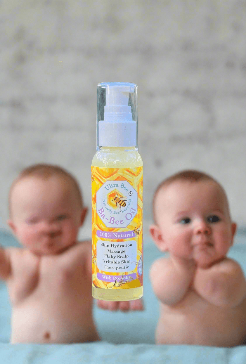 100% Natural  Gentle BaBee Oil Honey Coconut, Calendula & Lavender 100ml