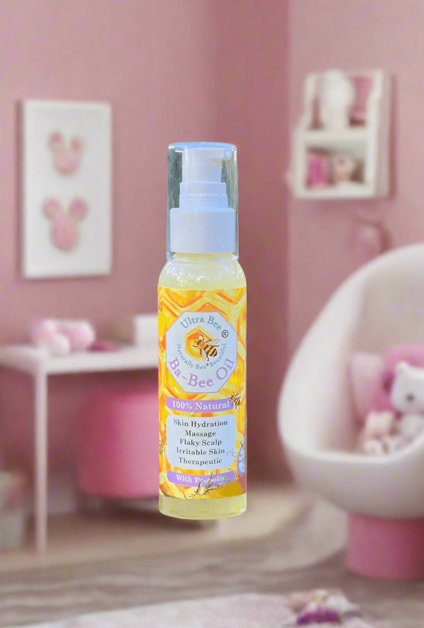 100% Naturelle Douce BaBy Oil Miel Noix de Coco, Calendula et Lavande 100ml