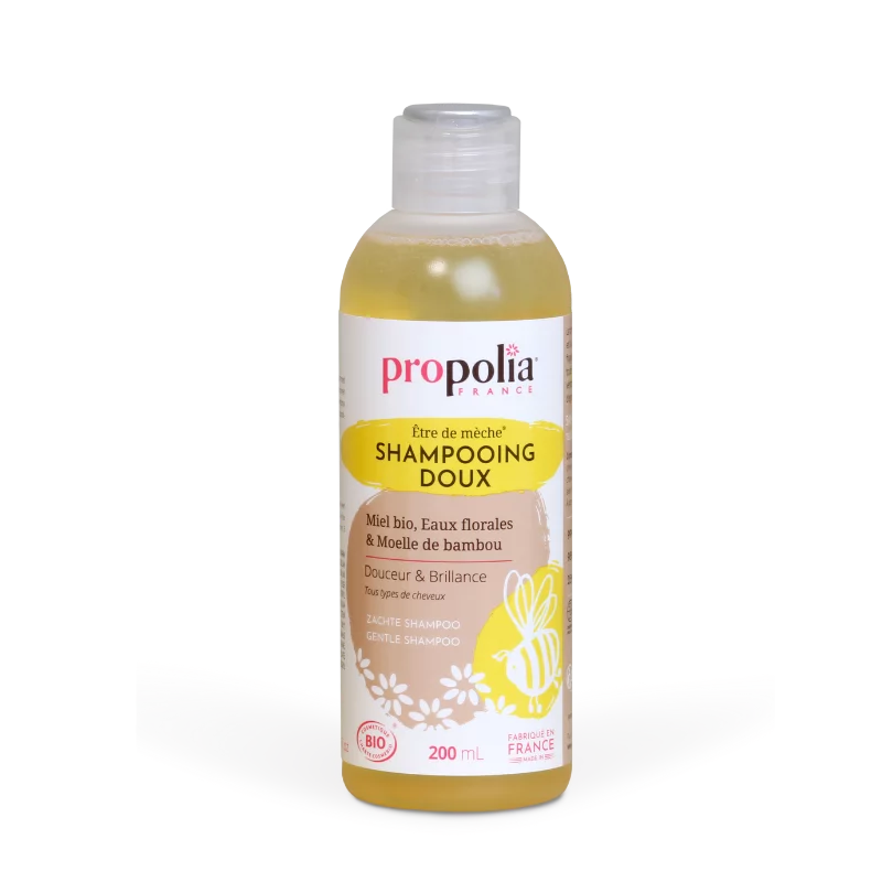 Organic Shampoo Honey & Bamboo Pith - SLS Free