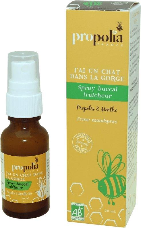 Organic Propolis Mint Oral Spray 20ml - Ultrabee